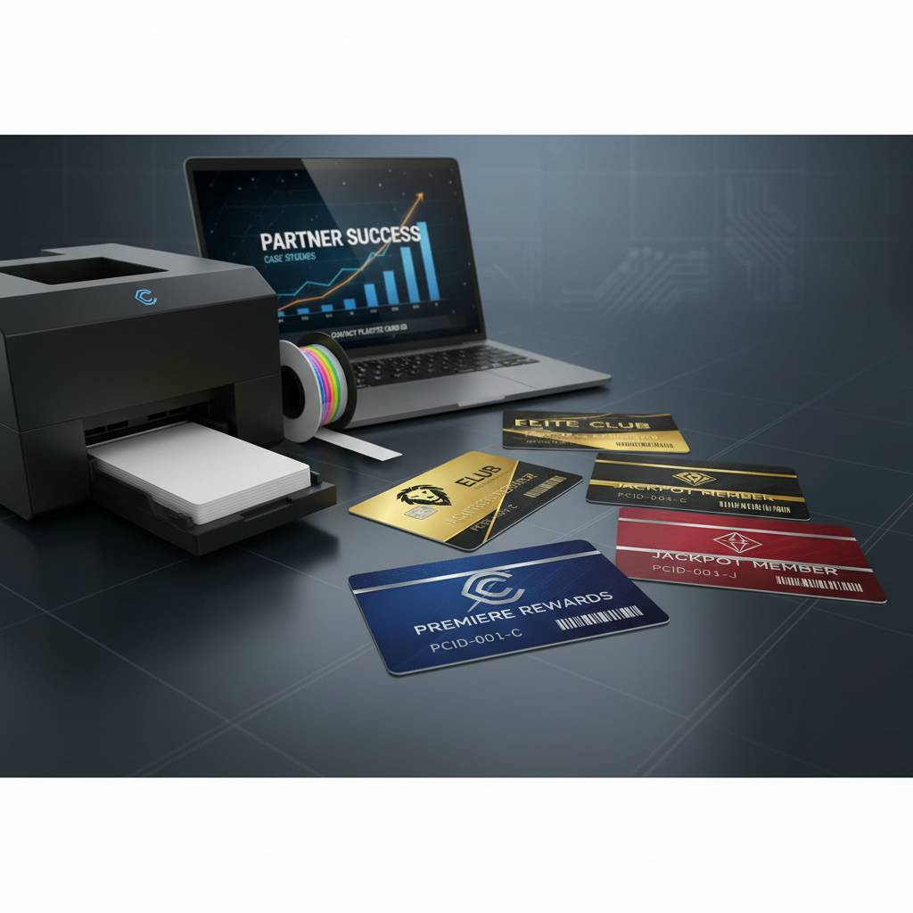 Partner Success, Case Studies, and Contact Plastic Card ID