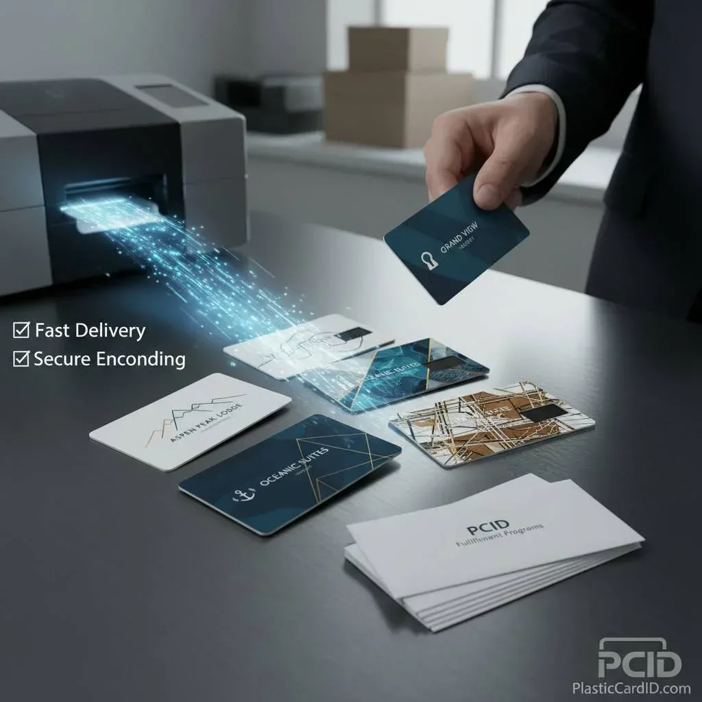 Fulfillment, Mailing & Partnership Programs with Plastic Card ID