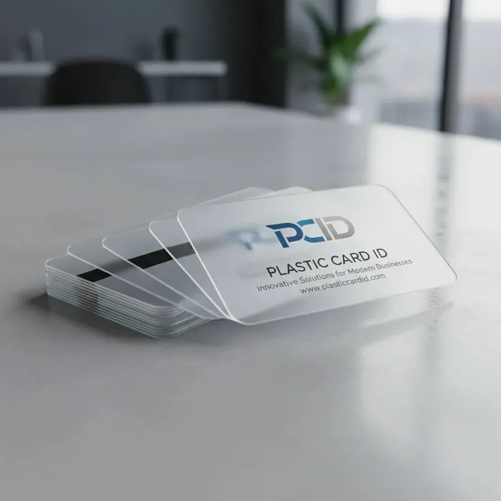 Clear Plastic Business Cards