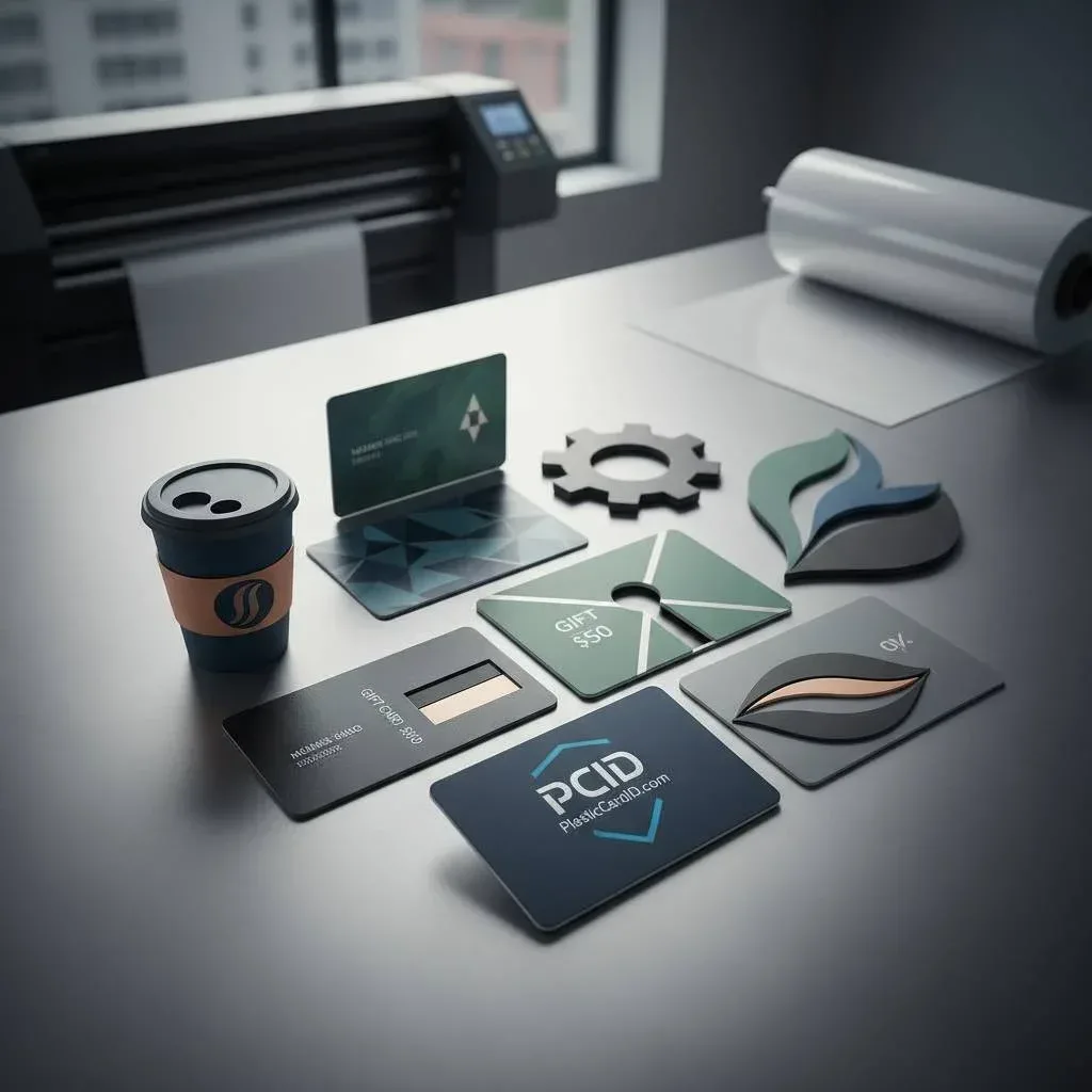 Custom-Shaped Plastic Cards