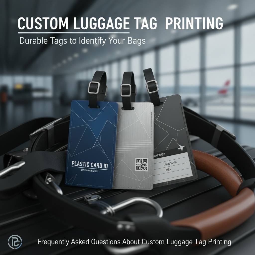 Frequently Asked Questions About Custom Luggage Tag Printing