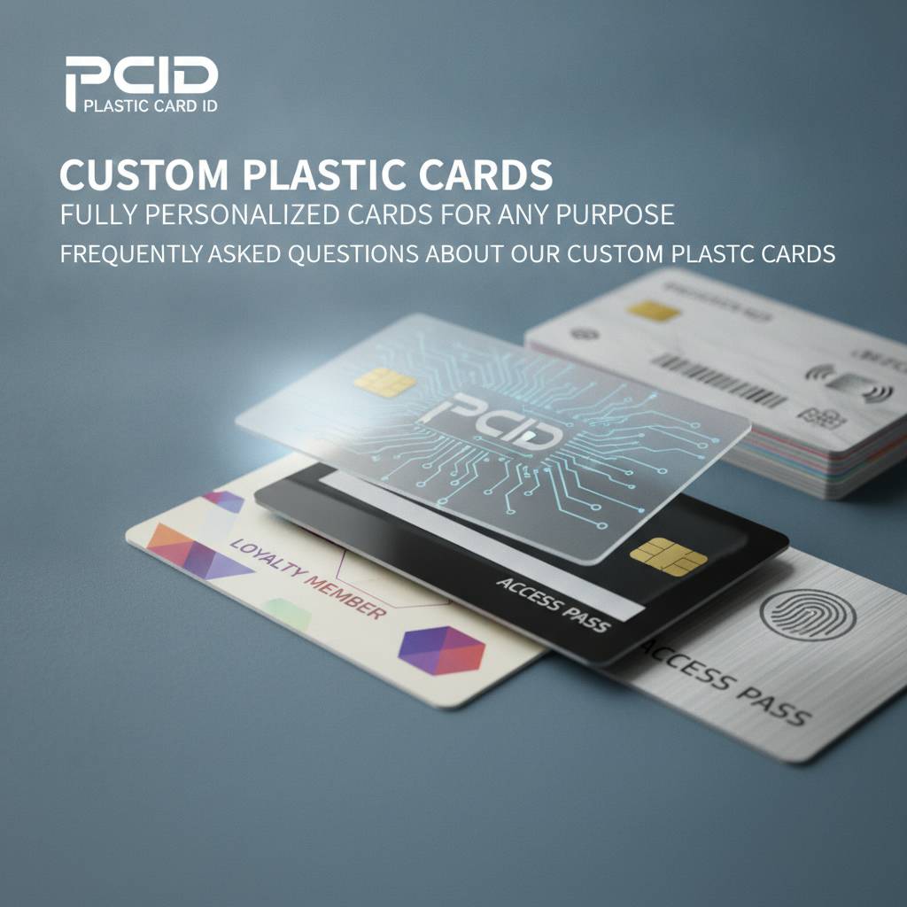 Frequently Asked Questions About Our Custom Plastic Cards