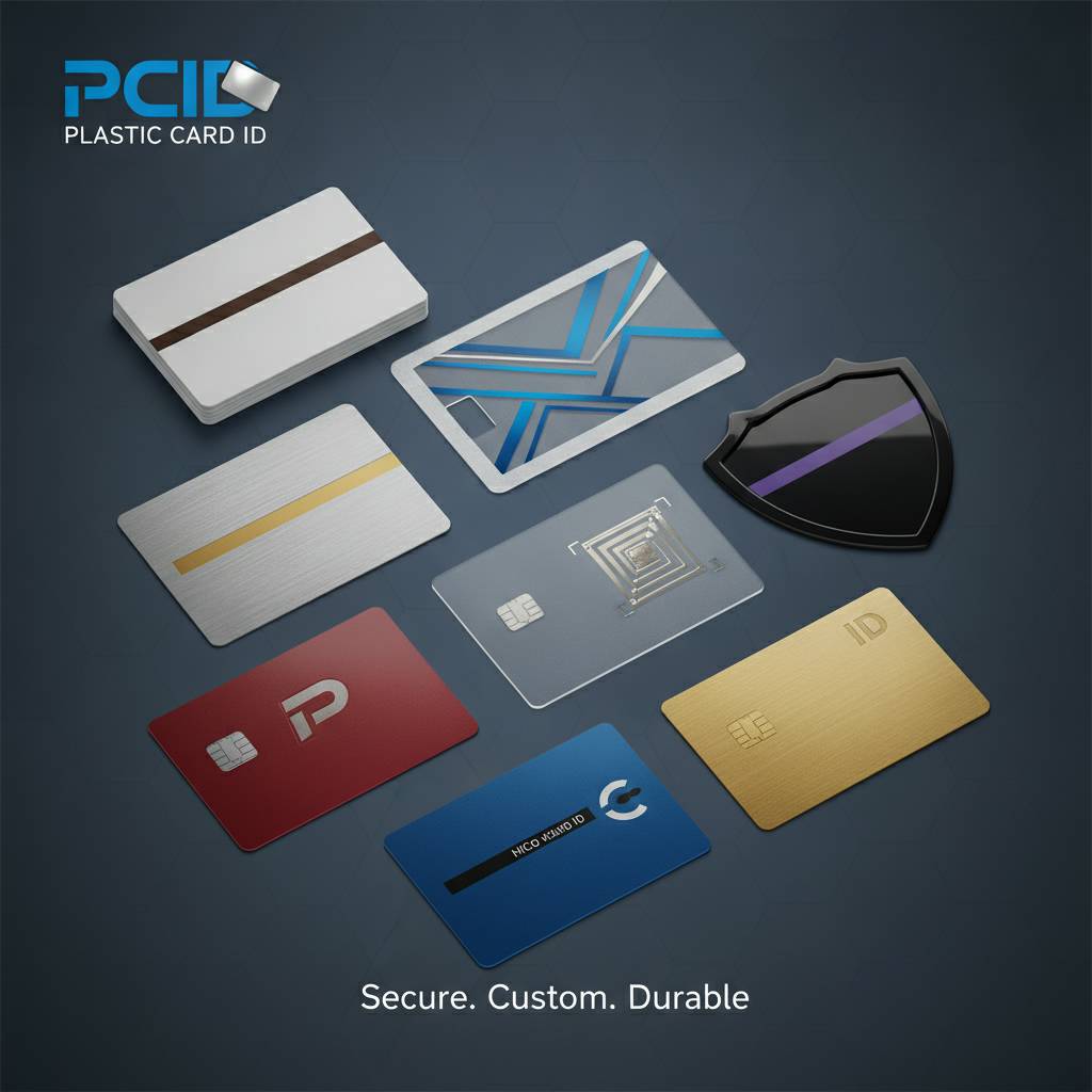 Specialty Cards: Clear, Custom Shapes, and Luxury Metal Options