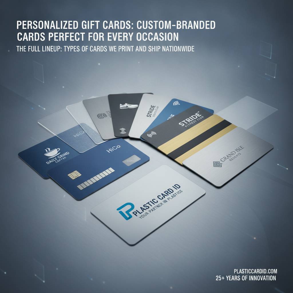 The Full Lineup: Types of Cards We Print and Ship Nationwide