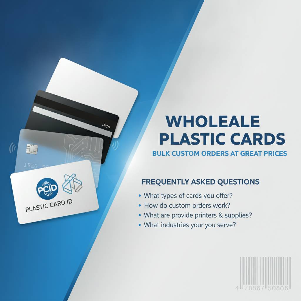 Frequently Asked Questions About Our Wholesale Plastic Cards