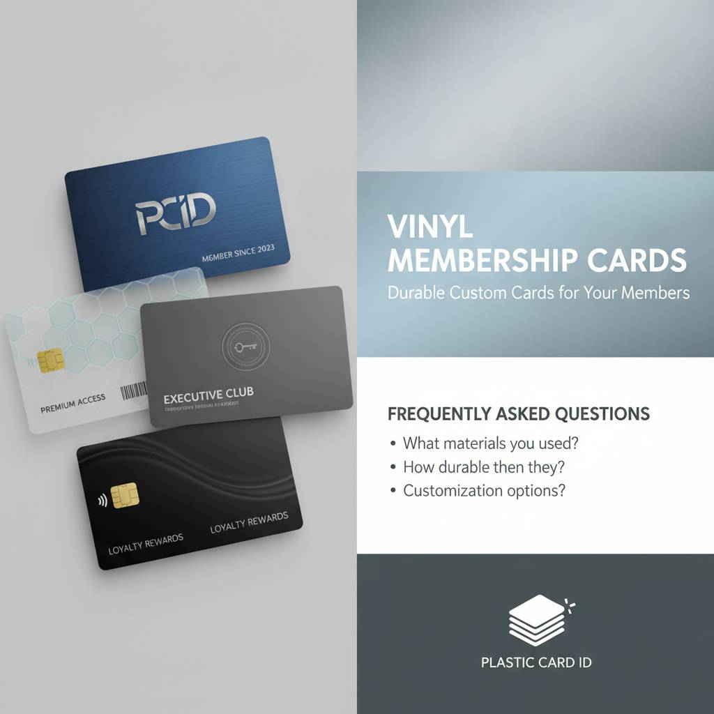 Frequently Asked Questions About Vinyl Membership Cards
