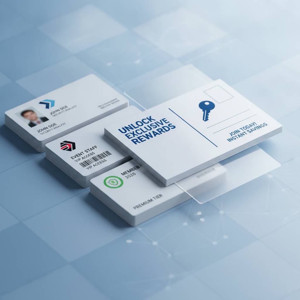 Postcard Mailers and Direct Mail Plastic Cards