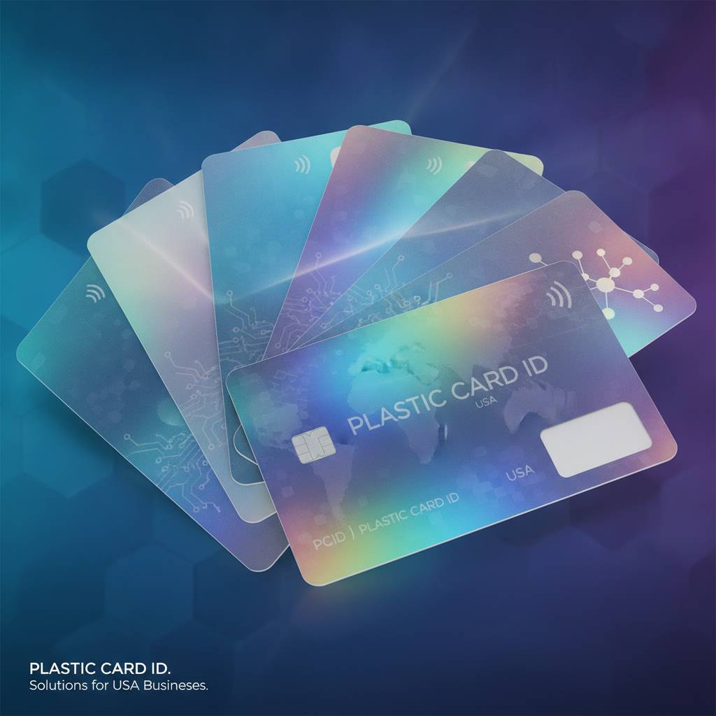 The Dazzling World of Holographic Plastic Cards