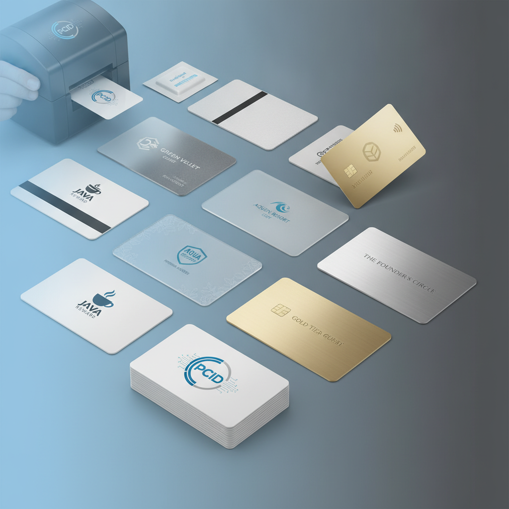 Our Full Line of Custom Plastic Cards With Logo