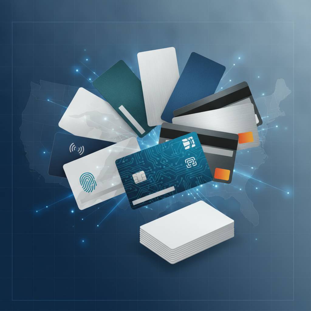 The Full Range of Plastic Cards We Print and Ship