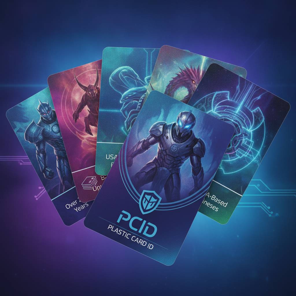 What Makes Our Plastic Trading Card Printing Stand Out