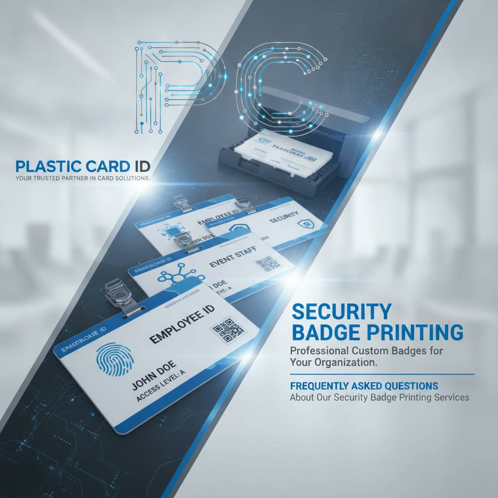 Frequently Asked Questions About Our Security Badge Printing Services
